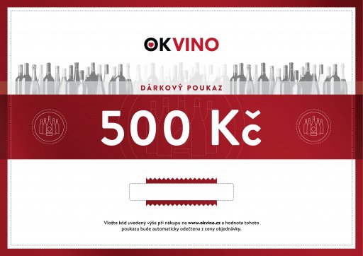 Dárkový poukaz 500 Kč